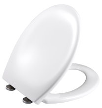 Toalettsete universal hvit